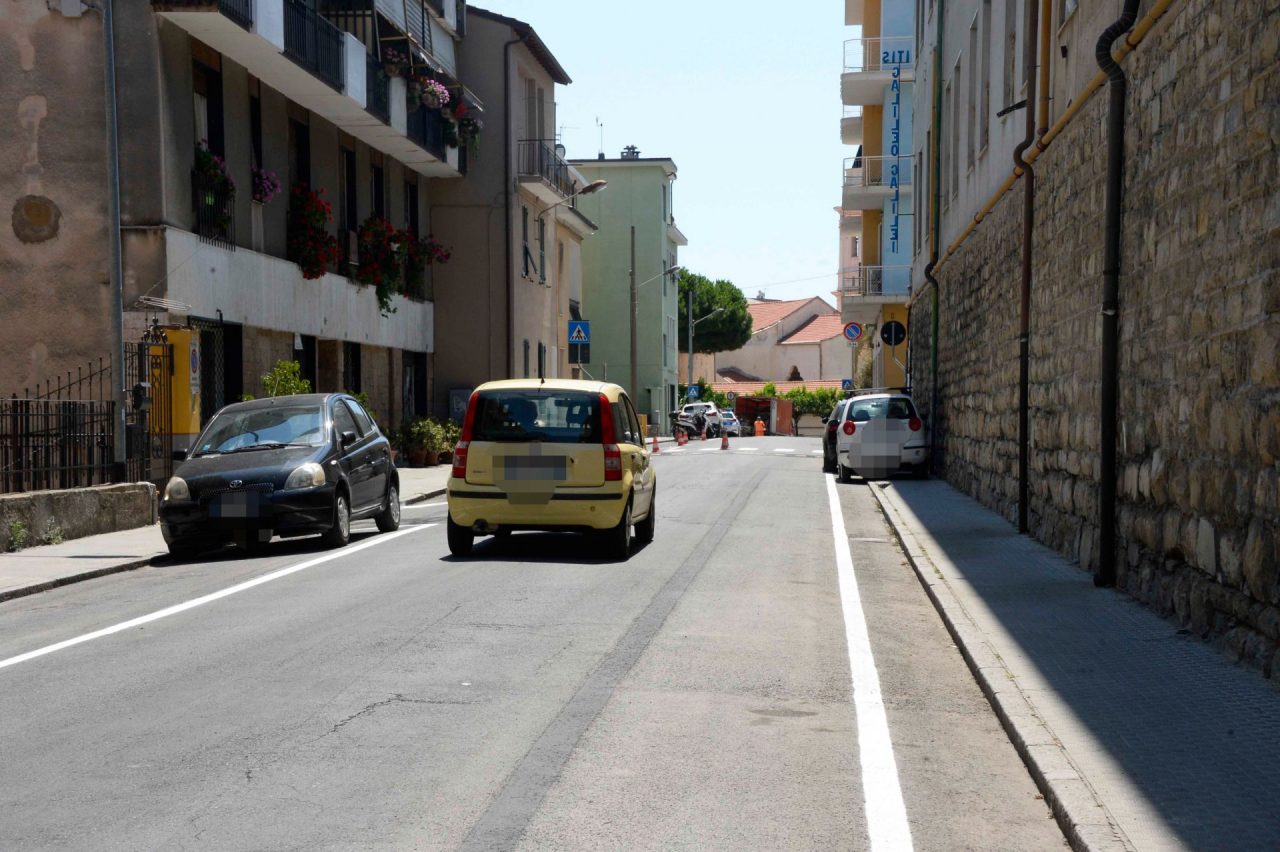 Imperia: via Santa Lucia torna ufficialmente a doppio senso