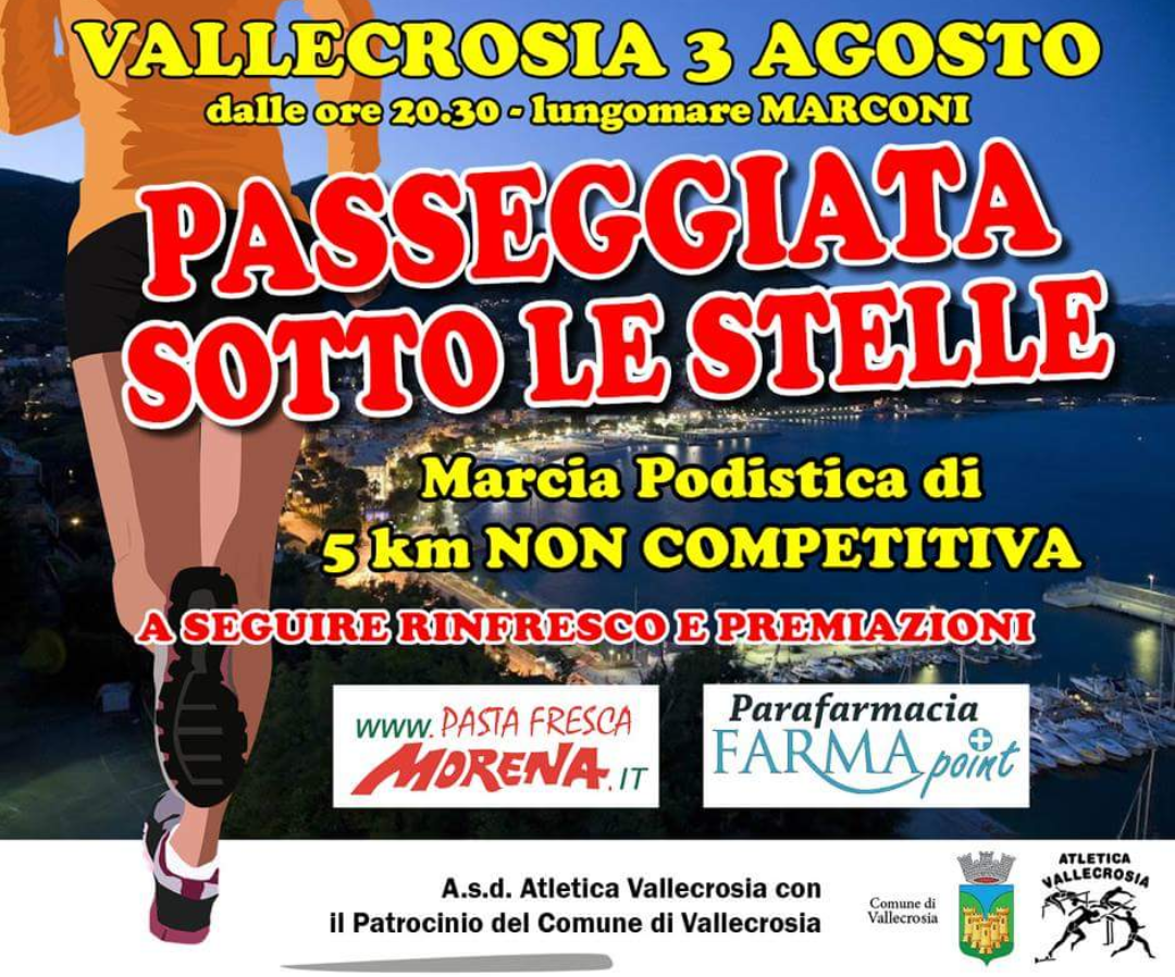 Passeggiata sotto le stelle: l’appuntamento a Vallecrosia