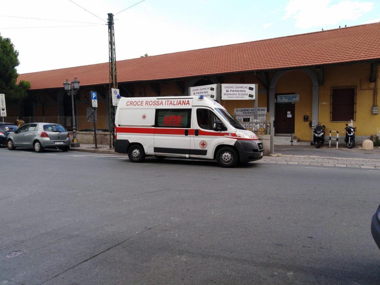 Sanremo: incidente davanti all’ex stazione, disagi per il traffico