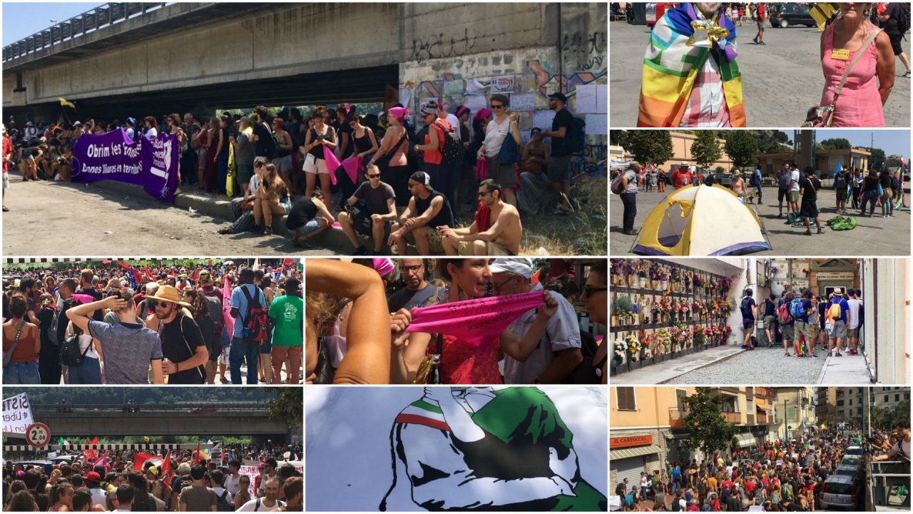 “Ventimiglia città aperta” Oltre 3000 no borders per la manifestazione pro migranti