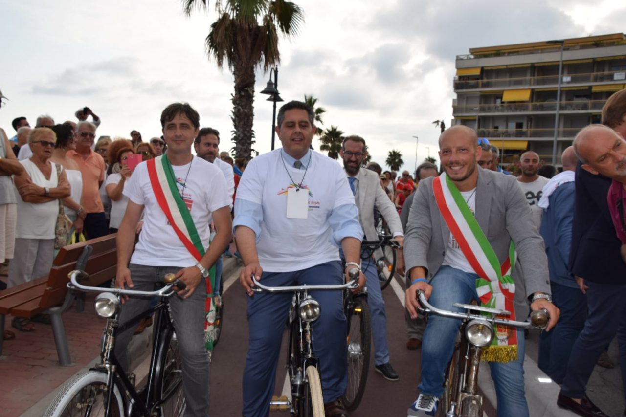Ventimiglia: pista ciclabile in sviluppo verso la Francia