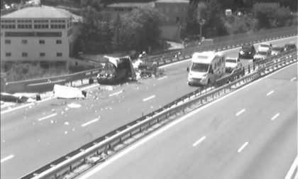 Disagi al traffico sull'A8 per un incidente a La Turbie verso Italia