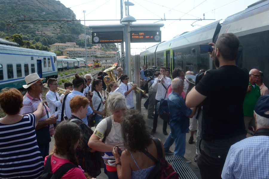 Linea Ferroviaria Ventimiglia Cuneo 13 luglio 2018 cerimonia ripristino_04