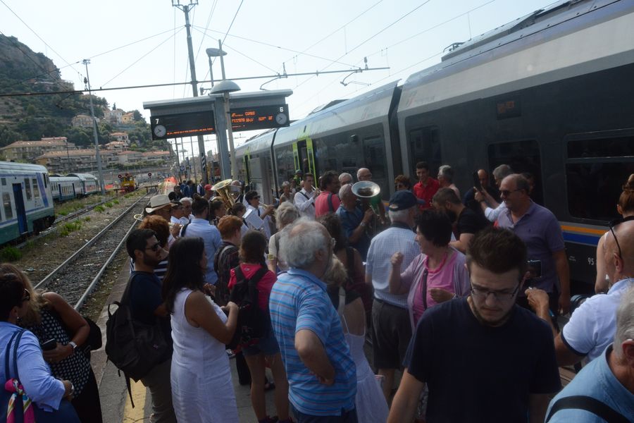 Linea Ferroviaria Ventimiglia Cuneo 13 luglio 2018 cerimonia ripristino_05