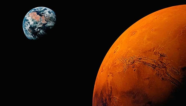 Dopo l’eclissi, l’appuntamento di stasera è con Marte