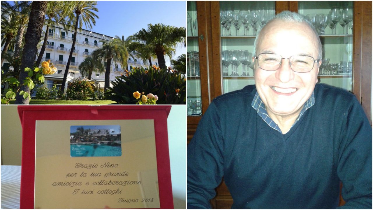 In pensione Nino dopo più di 20 anni all’Hotel Royal