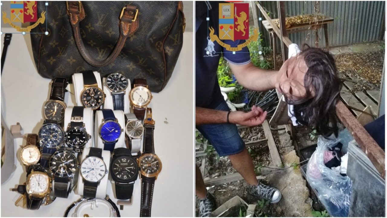 Rapina in gioielleria: un bottino da 450 mila euro, uno dei ladri travestito da donna