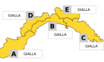 Allerta meteo: è gialla da stanotte a domani pomeriggio