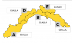 Meteo: allerta gialla fino alle 14 poi scatta la verde