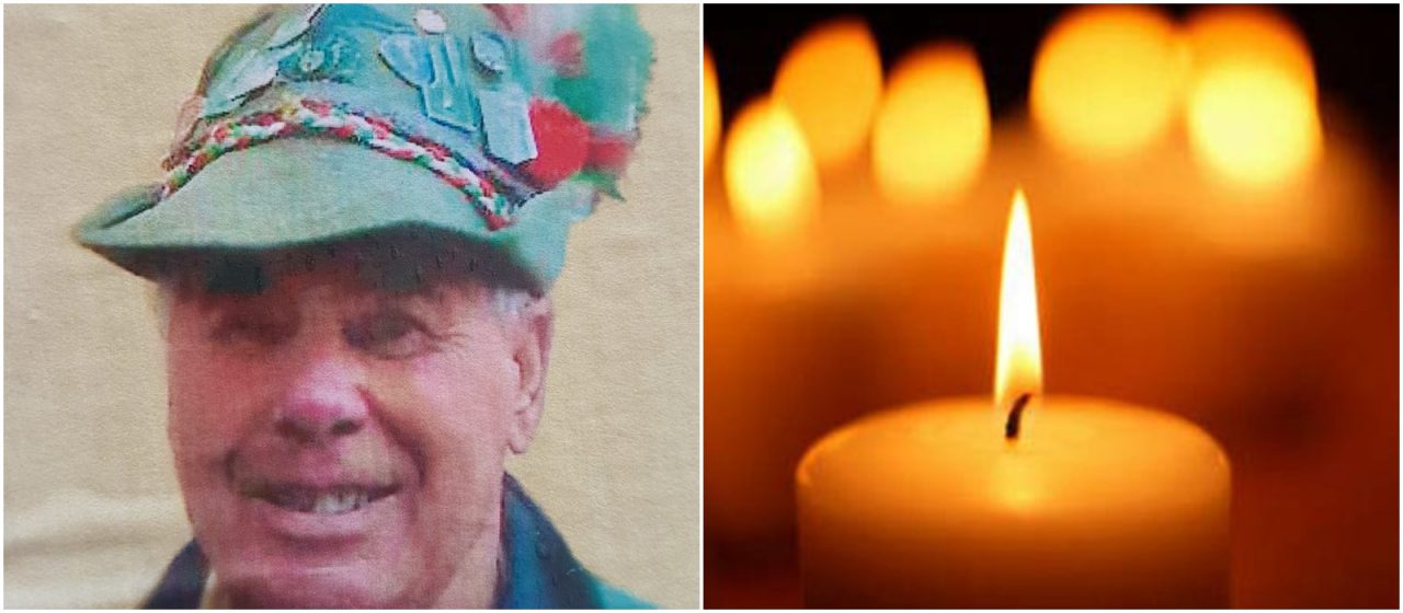 Addio all’alpino Ernesto Perazza