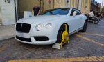 Monegasco lascia Bentley in divieto per fare shopping e scattano le ganasce