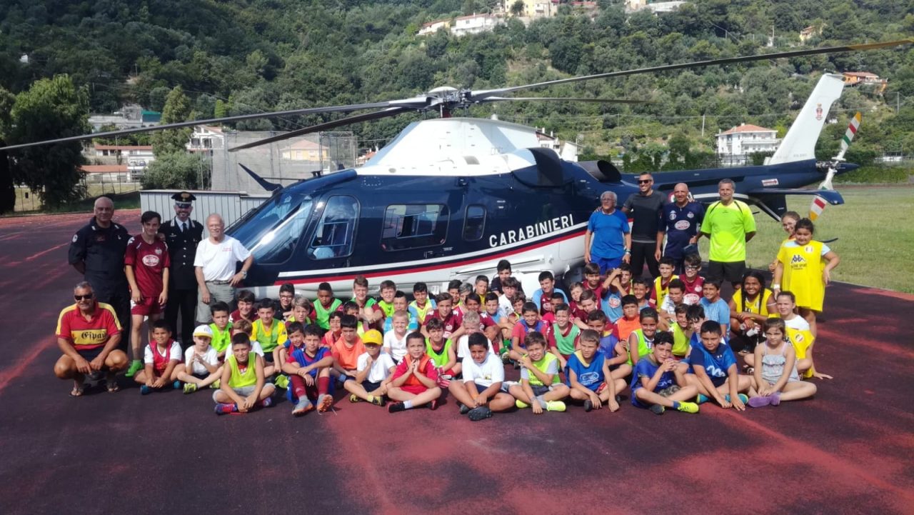 Esercitazione dei carabinieri a Vallecrosia