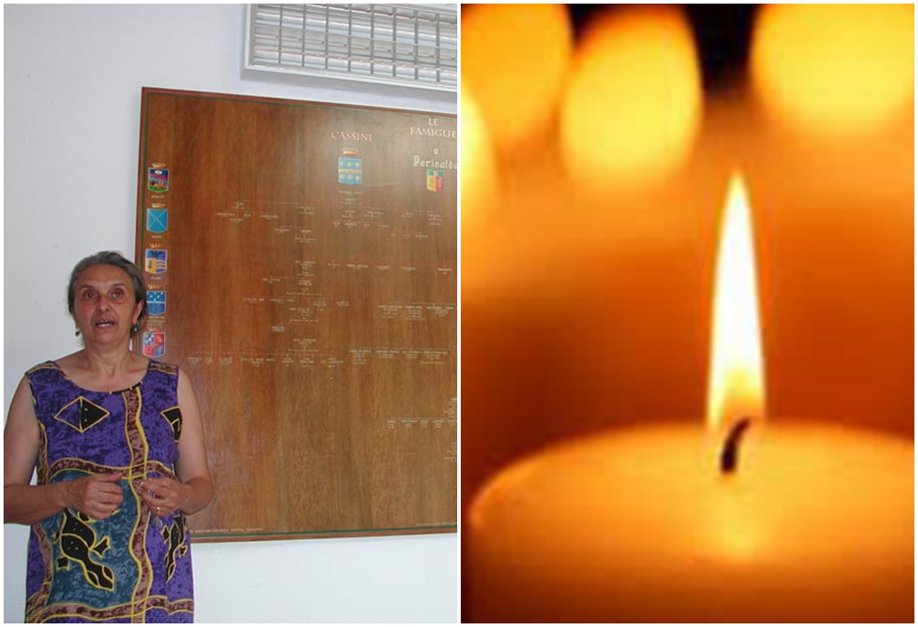 Morta la  prof Marina Muzi. Aveva 68 anni