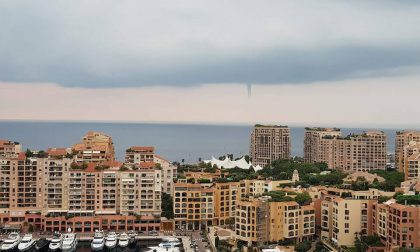 Tromba marina al largo del Principato di Monaco