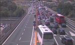 Tre chilometri di coda sull'A10 tra Bordighera e il confine