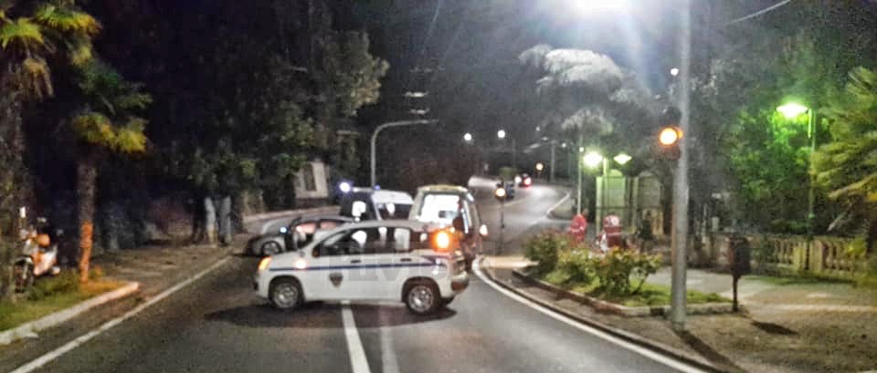 (COPIA) Incidente Ospedaletti auto contro muro 2