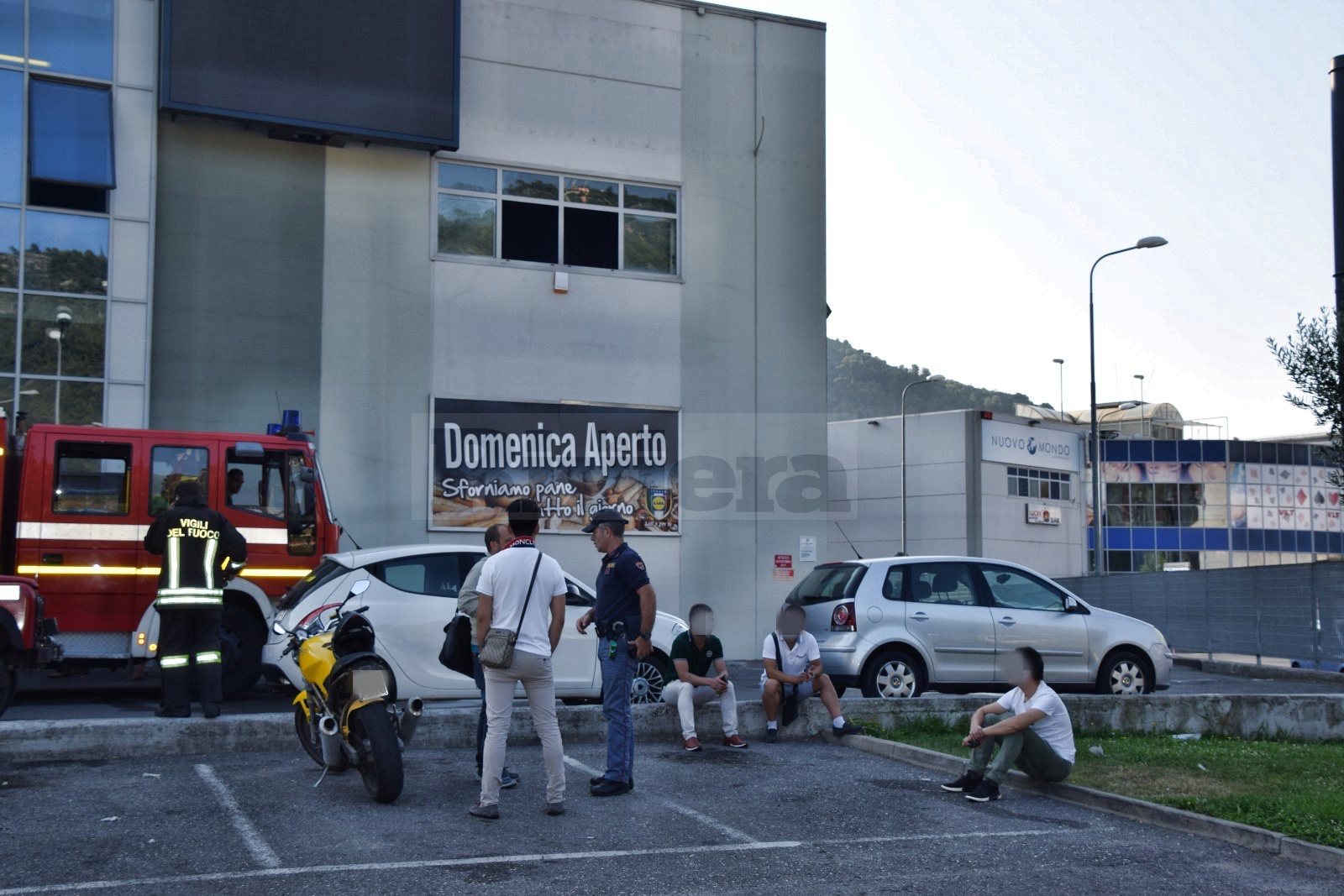 Incendio rogo ristorante cinese Cinque gusti Camporosso