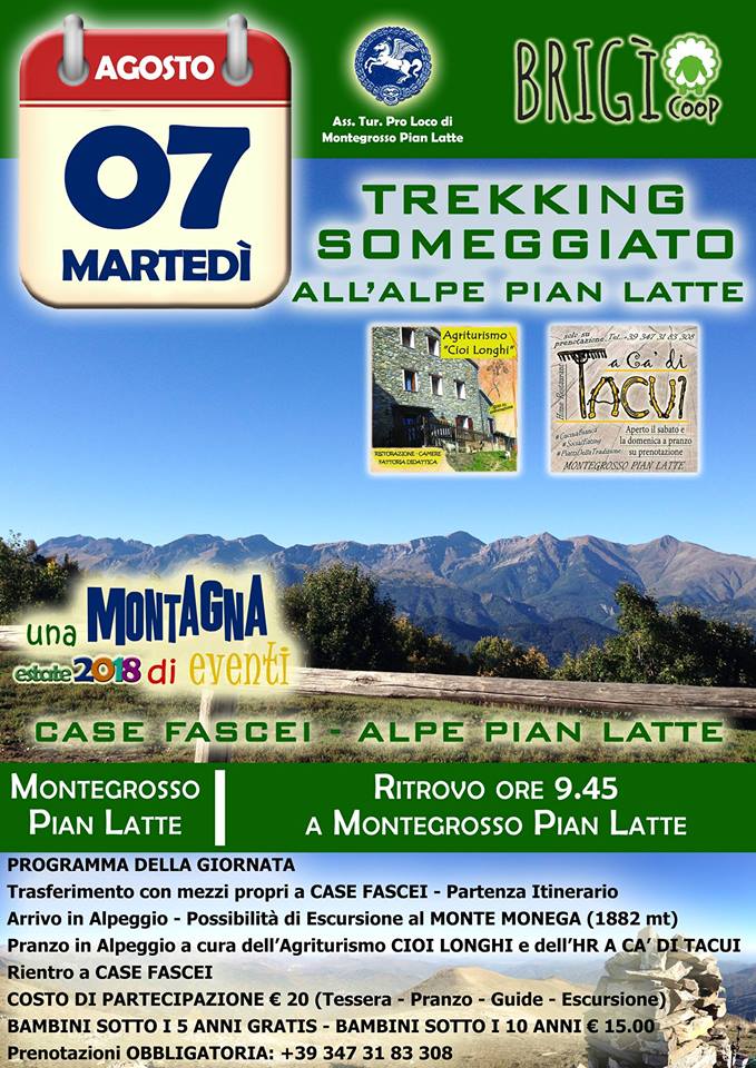 L’estate di Montegrosso Pian Latte entra nel vivo