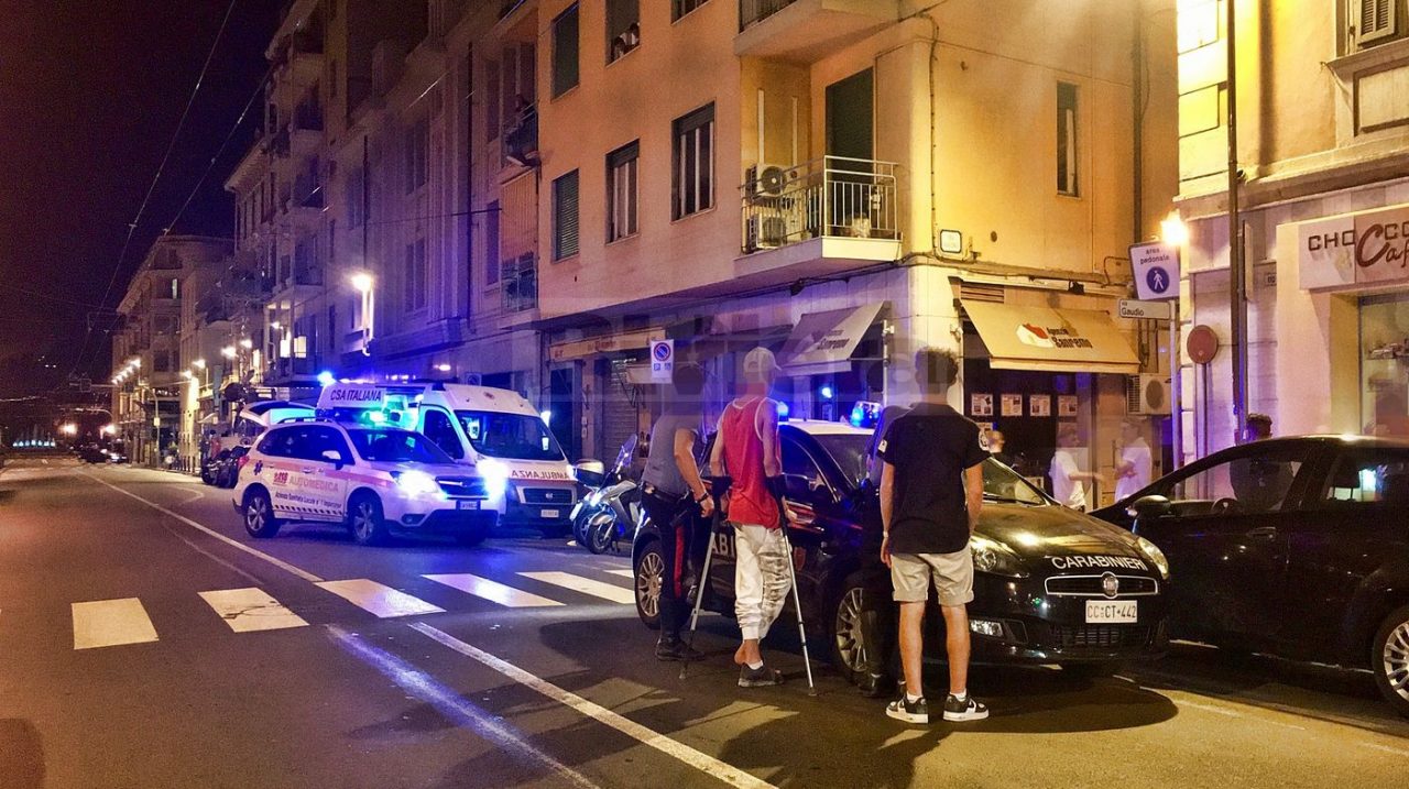 Travolto da auto pirata:  ematoma cerebrale per un 39enne