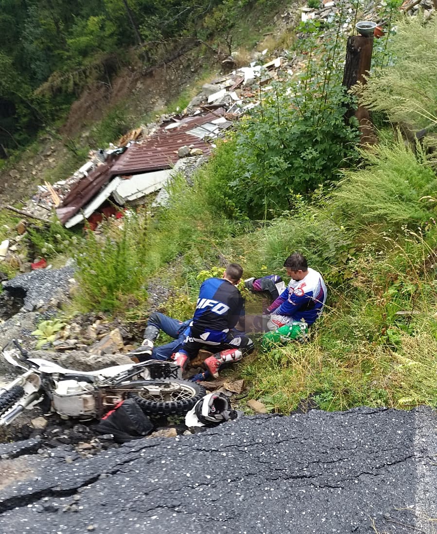 batch_Incidente mortale motociclista morto frana Monesi