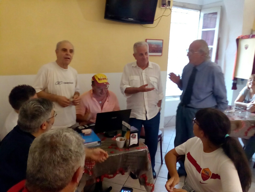 Claudio Scajola neo presidente del Roma Club Imperia Francesco Totti