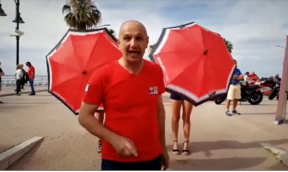 Ventimiglia nello spot ufficiale della Ducati