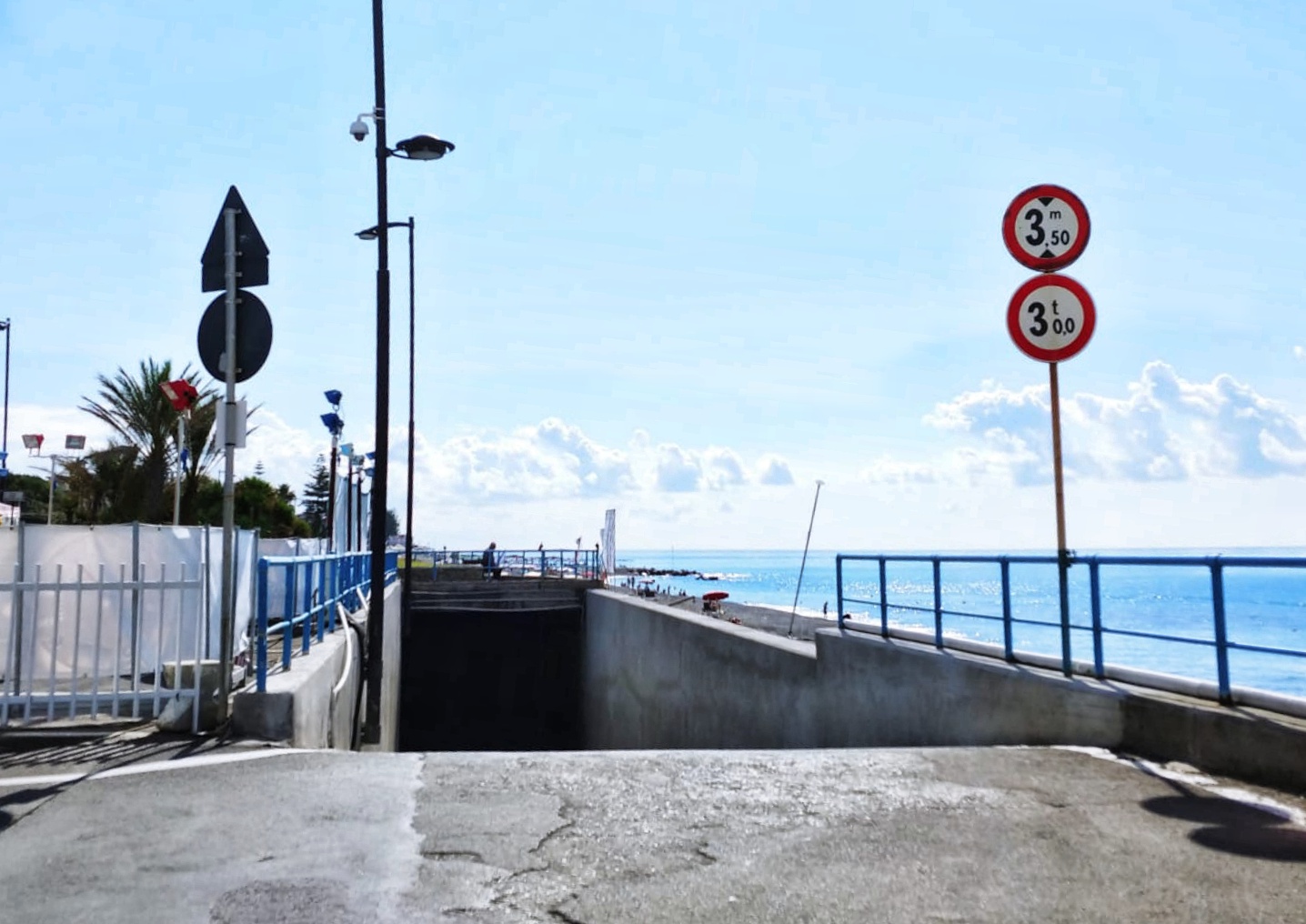 Sottopasso Mar Adriatico Bordighera
