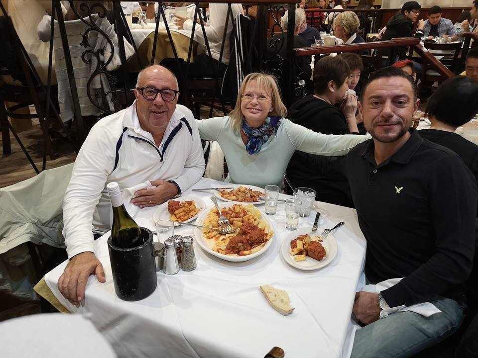 Pranzo a New York per l’assessore Sarlo e il chitarrista Campagna