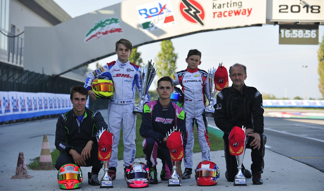 Federico Squaranti Camporosso pilota kart campine italiano 2018