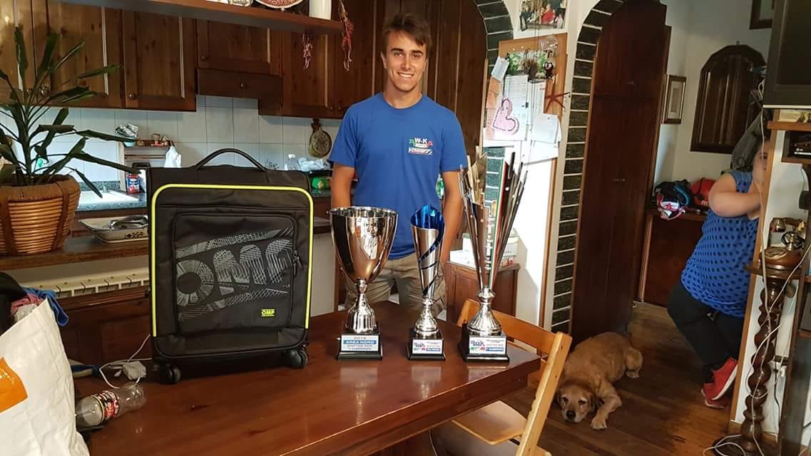 Federico Squaranti Camporosso pilota kart campine italiano 2018_05