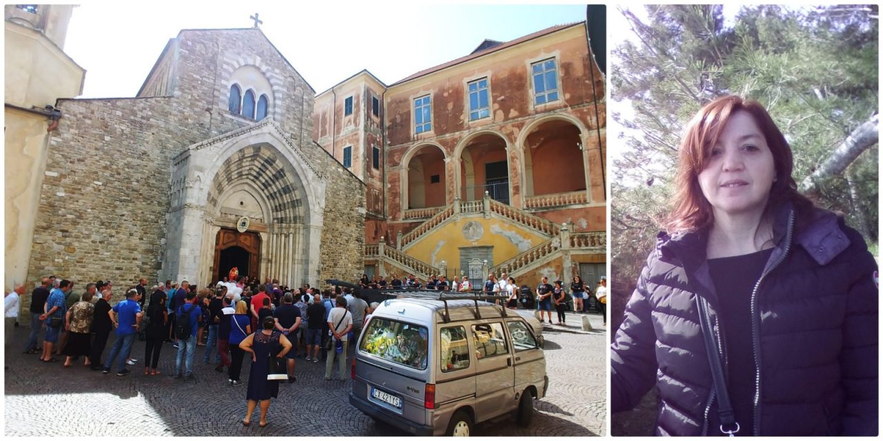 Oltre 250 persone per l’ultimo saluto a ina Arcuri Lautier