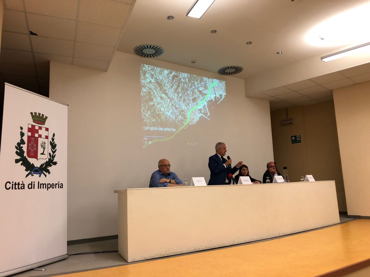 Scajola presenta il progetto della ciclabile di Imperia