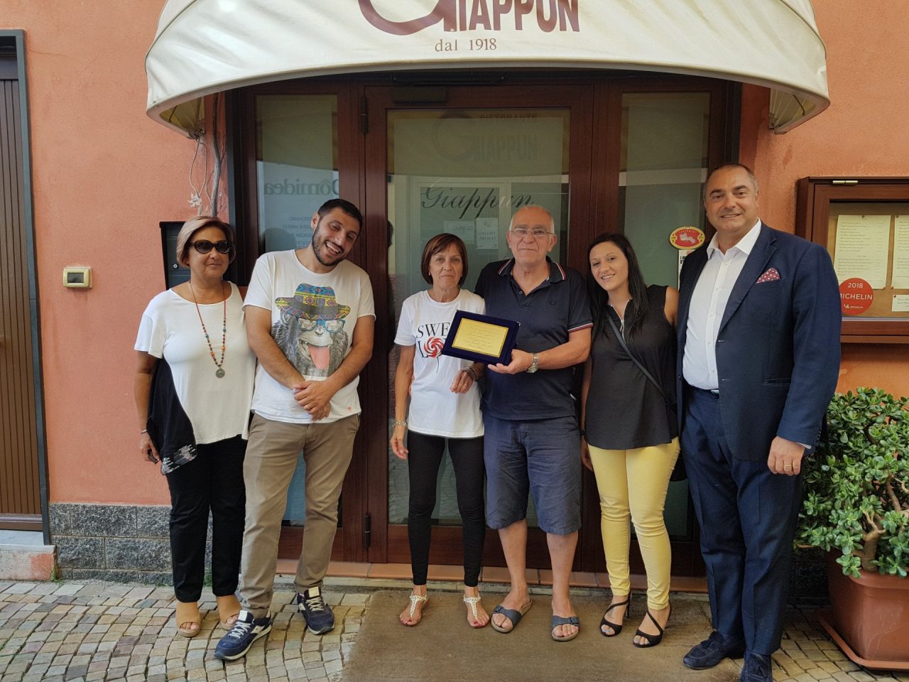 Minoranza festeggia i 100 anni del ristorante Giappun