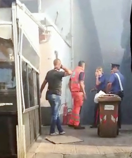 Incendio in un ristorante del lungomare di Ventimiglia