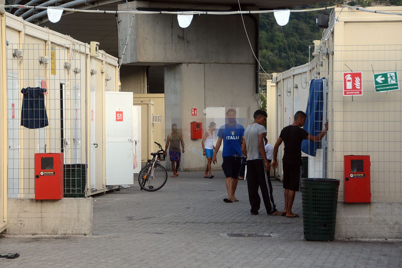 Sottosegretario al Ministero dell'Interno Nicola Molteni Campo Roja Ventimiglia migranti settembre 2019_29_risultato