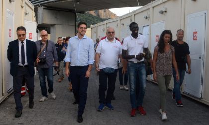 Il sottosegretario Molteni visita il Parco Roja di Ventimiglia