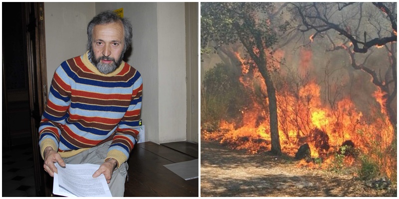 Alberto Gabrielli : Regione revoca allarme incendi e ne scoppiano due in provincia di Imperia