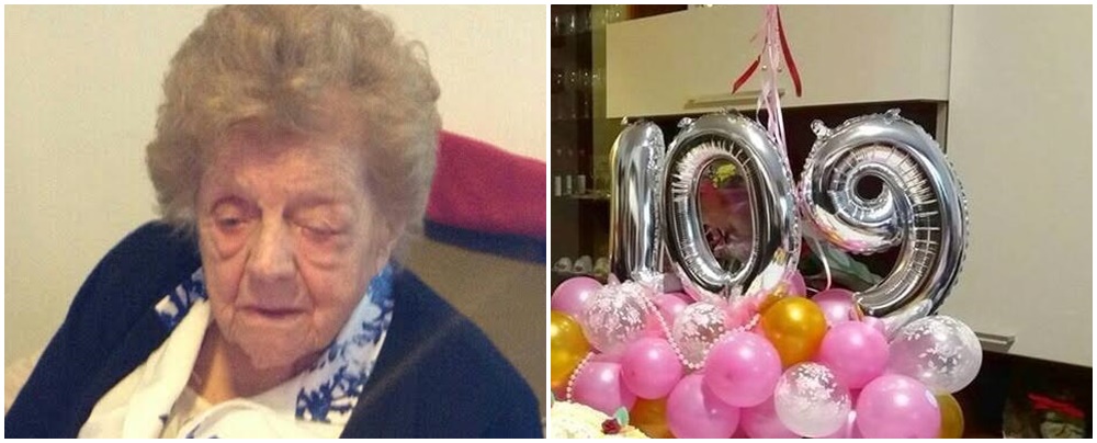Oggi compie 109 anni la nonna record di Ventimiglia