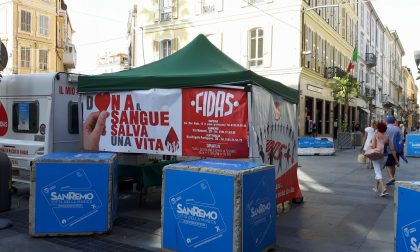 Sanremo, domani la Fidas a Pian di Nave per la raccolta sangue