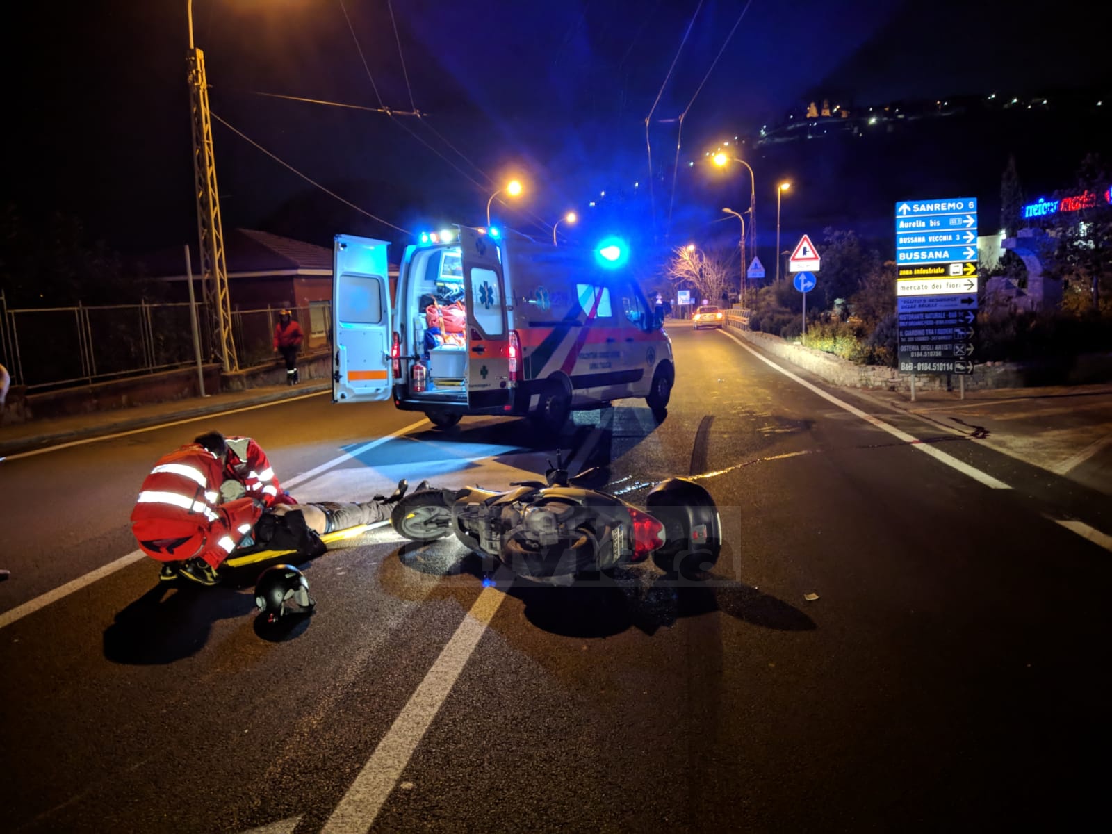 1 Incidente Bussana scooter Camper albanese Sanremo_02