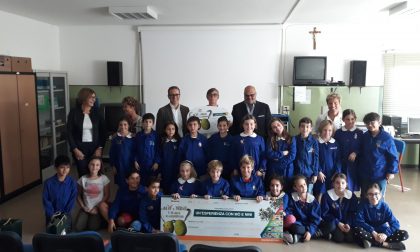 Classe IV della scuola primaria S.Pertini di Riva Ligure vince il concorso nazionale Monini