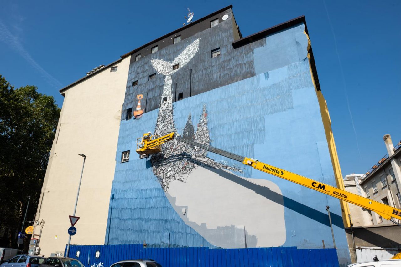 Mr Fijodor il murales dell’imperiese scelto dall’Onu