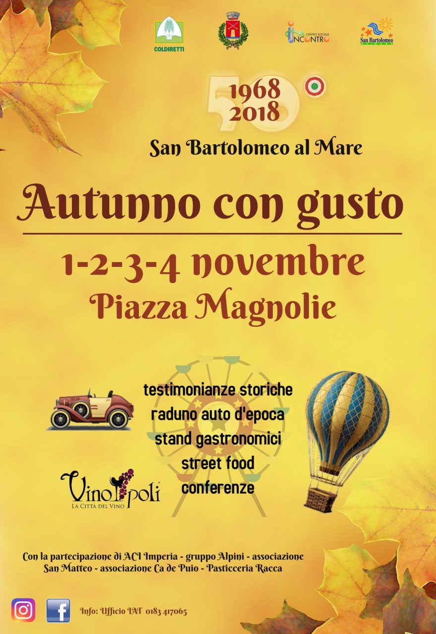 Un lungo weekend di Autunno con gusto