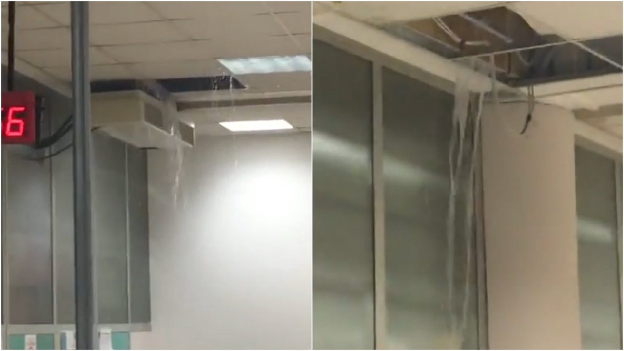 Piove dentro l’Anagrafe di Sanremo. Il video choc