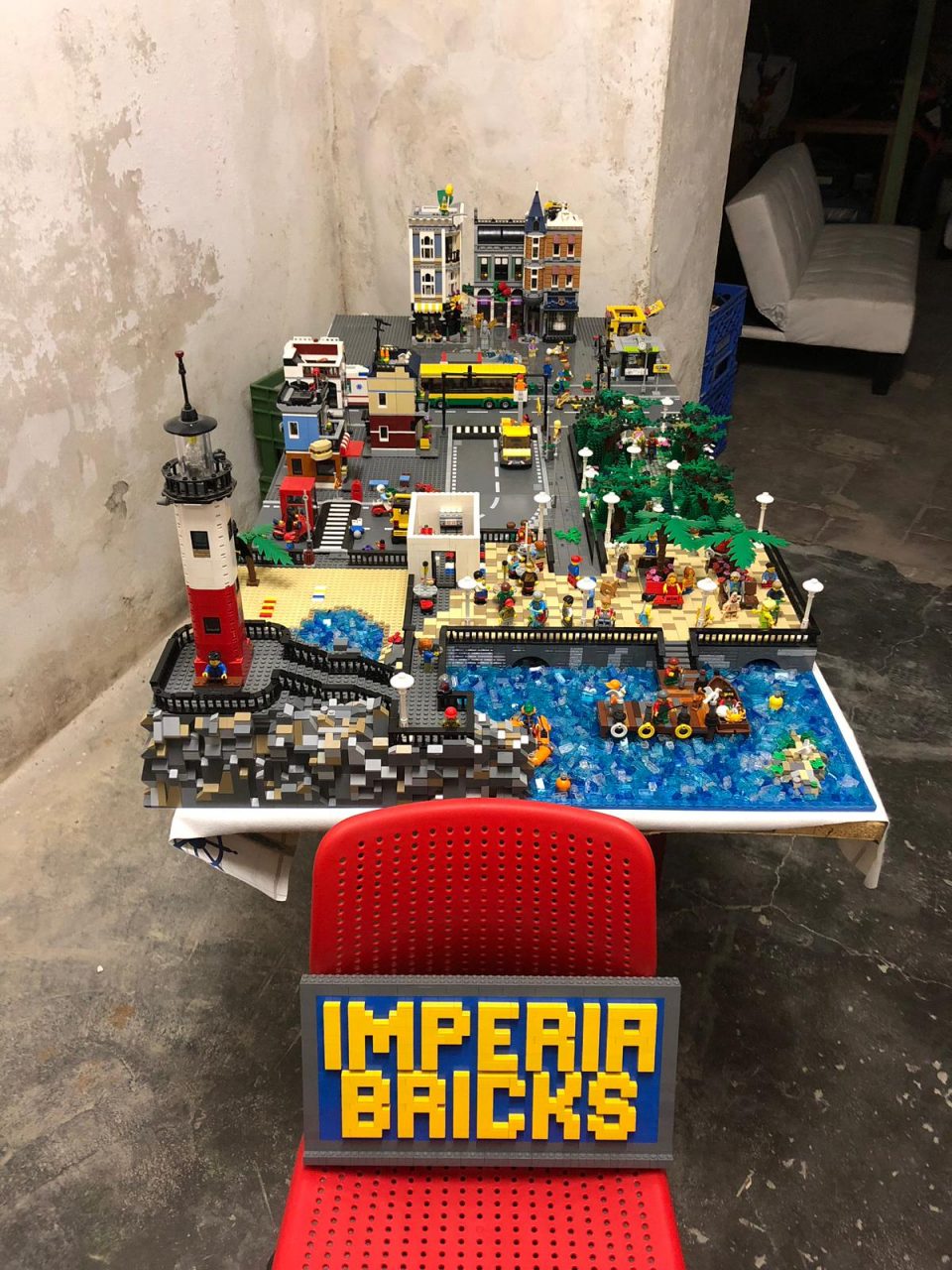 Oltre 50mila mattoncini Lego per riprodurre Imperia