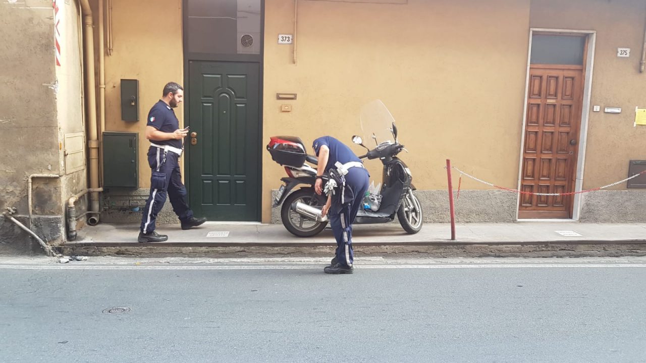 Incidente Baragallo scooterista contro un muro