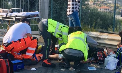 Schianto di Via Padre Semeria - Uno dei feriti trasferito al Santa Corona