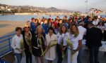 Campionato Coastal Rowing presente lo Zonta Club Sanremo per la violenza contro le donne