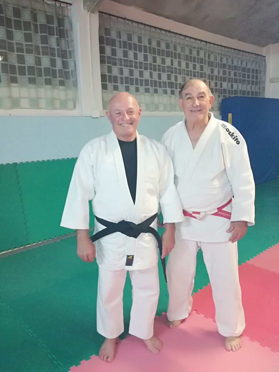 Romano Della Torre nuova cintura nera della famiglia di Judo Sakura