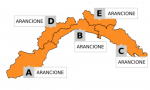 Maltempo allerta arancione in tutta la Liguria